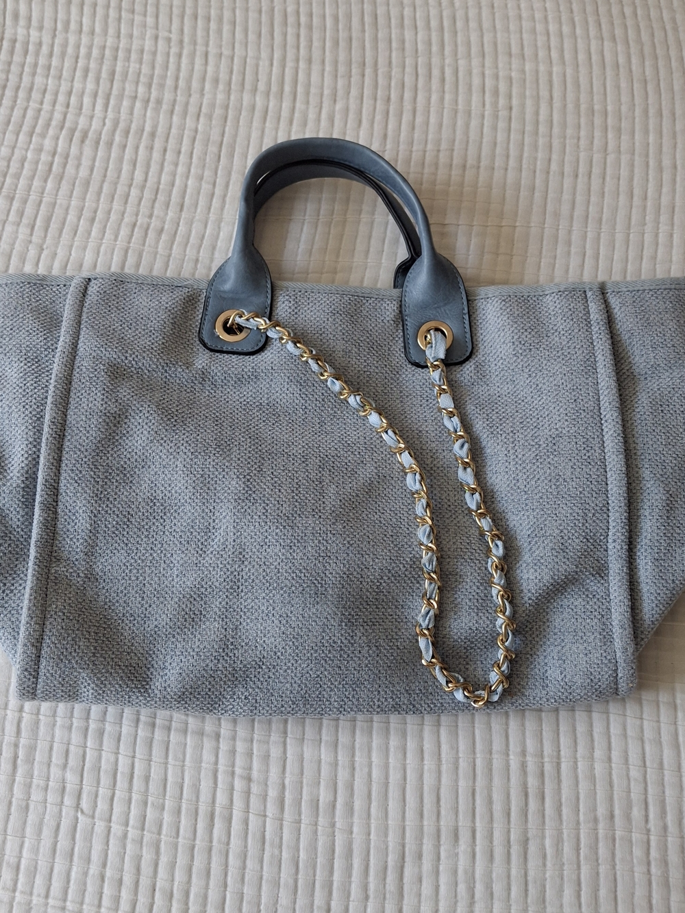 Jen & Co Kristina Blue Satchel Tote Bag